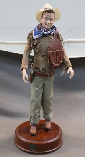 Franklin Mint John Wayne Portrait Doll