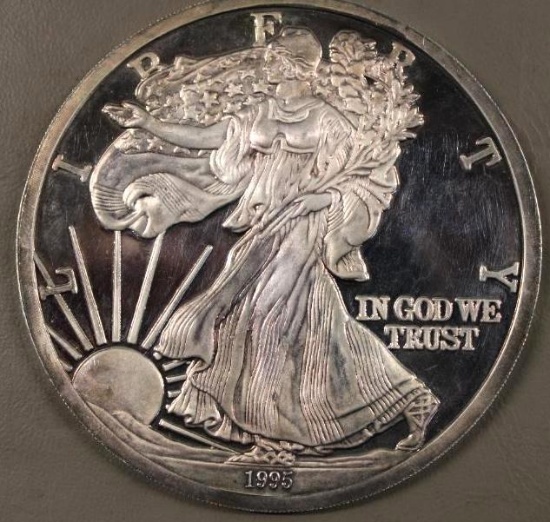 Half Troy Pound Fine Silver Bullion Coin