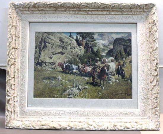 Signed and Numbered Frank McCarthy Lithograph