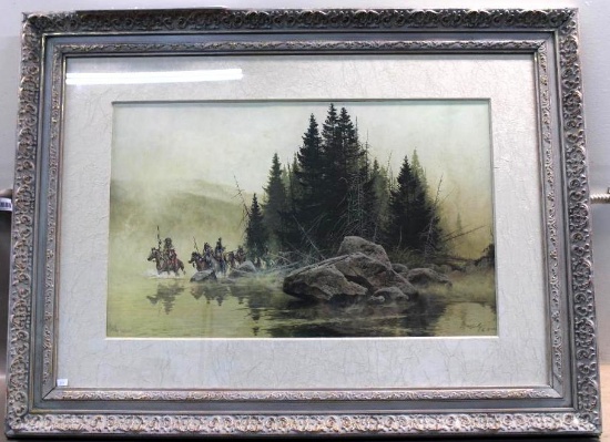 Signed and Numbered Frank McCarthy Lithograph