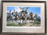 Excellent Framed Frank McCarthy Lithograph