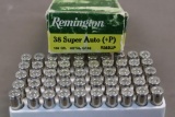 50 Rounds Remington 38 Super Auto Ammunition