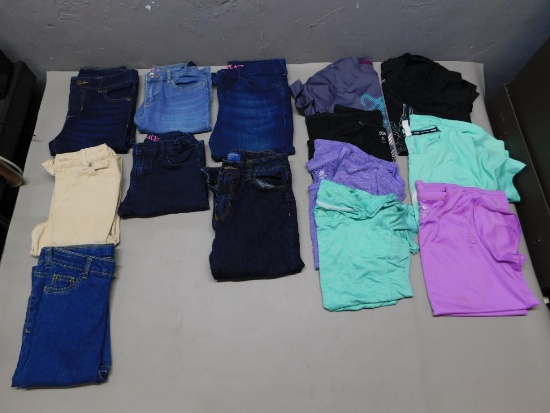 Young Girls Jeans & Shirts