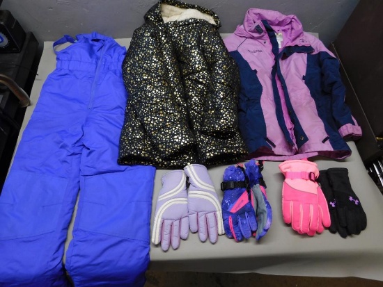 Young Girl/Lady Coats, Overalls & Gloves
