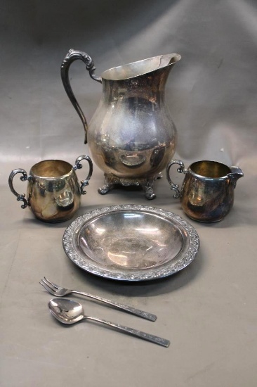 Assorted Rogers Silver Plate Servingware