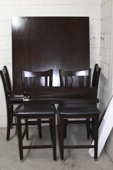 Hardwood Table and Chair Set
