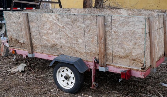 Trailer 8"x4' Bed