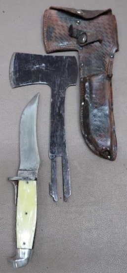 Western Knife Hatchet Combination