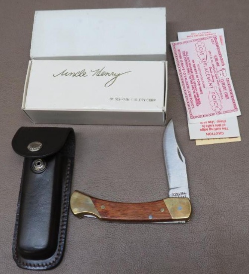 Schrade LB-7 Lockback Folding Knife
