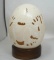 Hand Carved Ostrich Egg
