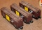 Three Lionel O-Gauge Railsounds Boxcars