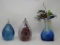 Art Glass Candles with 7