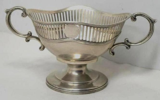 Sterling Silver Candle Holder