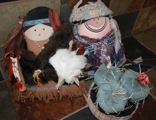 Indigenous and Southwestern Pillow Dolls