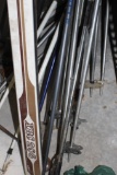 Head Skis, Ski Poles, and Golf Clubs