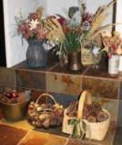 Large Floral and Vase Arrangement