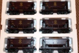 MTH Six Car Set Ore Cars With Load