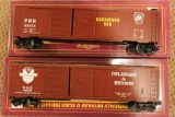 MTH O-Gauge Double Door Boxcars