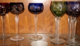 Fourteen cut to clear crystal Wine Glasses