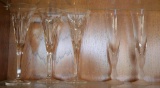 Waterford and Other Champagne Flutes