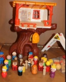 Fisher Price Character Toys and Tree House