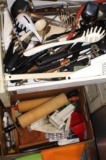 Box Loaded with Cooking Utensils