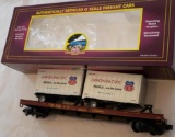 MTH O Scale UP Flatcar with 20