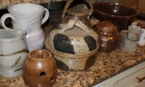 Large Collection of Handmade Ceramic Pieces