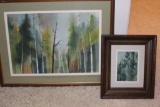 Two Original Carole Barnes Watercolors