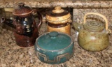 Four Handmade Ceramic Pieces