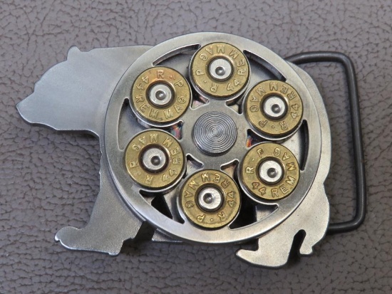 Don Applegate Custom Handmade Bear Belt Buckle