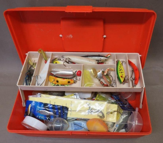 Tackle Box with Lures