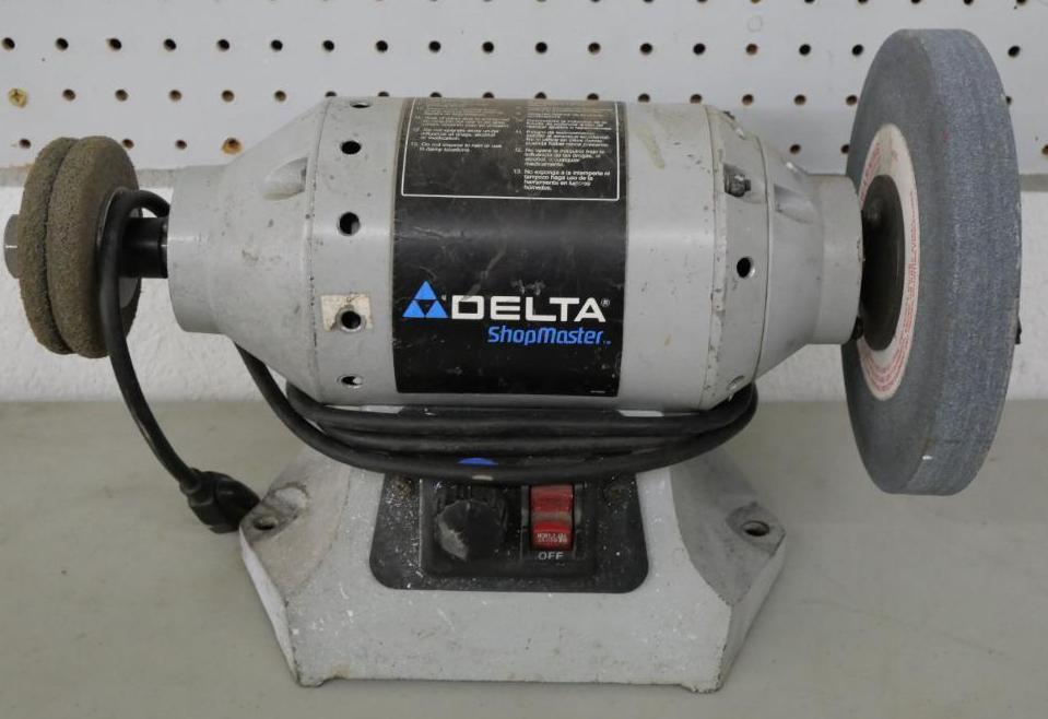 Delta shopmaster grinder deals