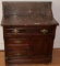 Stone Top Antique Cabinet