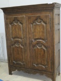 Ornate Carved Armoire