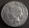 1922-S Ungraded Peace Silver Dollar