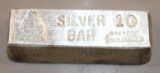 10 Troy Oz Fine Silver Bar
