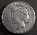 1922-S Ungraded Peace Silver Dollar
