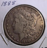 1888 Ungraded Morgan Silver Dollar