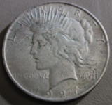 1927 Peace Silver Dollar Ungraded