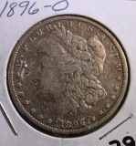 1896-O Ungraded Morgan Silver Dollar