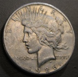 1926-S Peace Silver Dollar Ungraded
