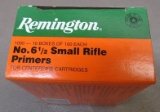 Remington 7-1/2 Small Rifle Primers NO SHIPPING