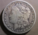 1897-S Ungraded Morgan Silver Dollar