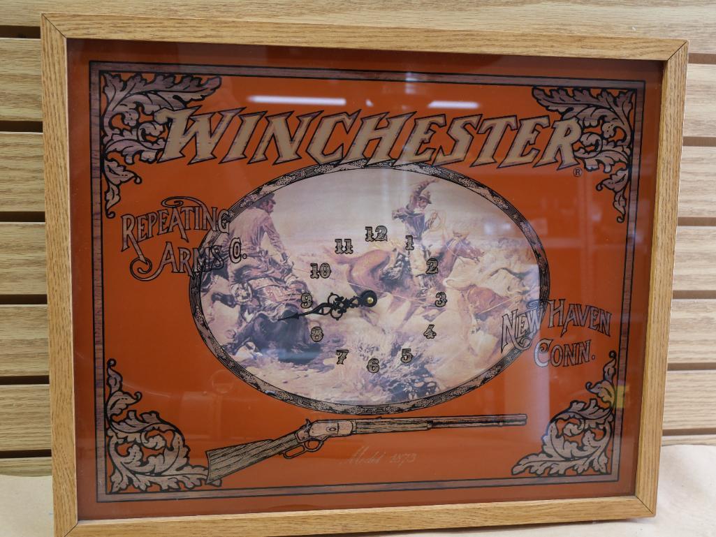 希少 Winchester Repeating Arms パブミラー 希少 Winchester Repeating Arms パブミラー