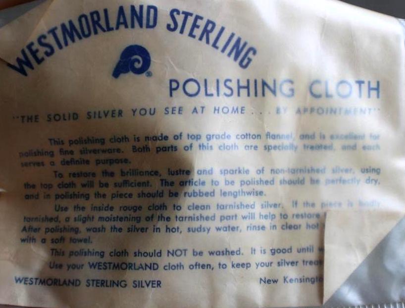 Sterling Polishing Cloth