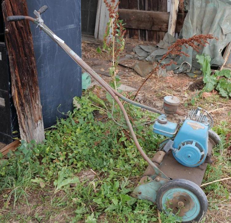 Antique Gas Powered Lawn Mower Proxibid