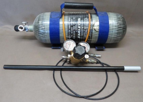 Carleton Air Tank and Gauges for Filling Quackenbush or Other Air Rifles NO SHIPPING