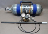 Carleton Air Tank and Gauges for Filling Quackenbush or Other Air Rifles NO SHIPPING