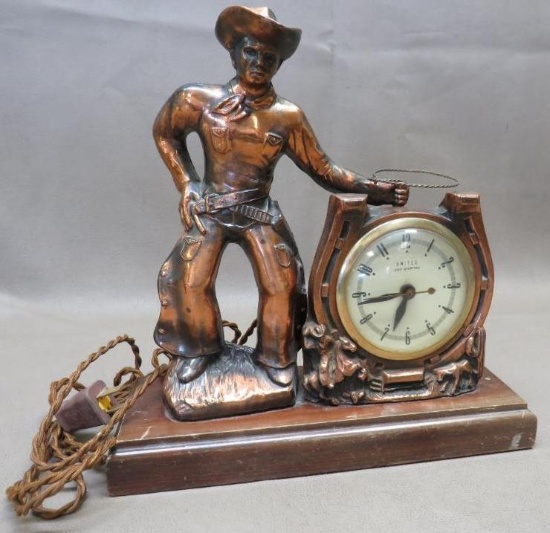 Vintage Western Westinghouse United Mantle Clock